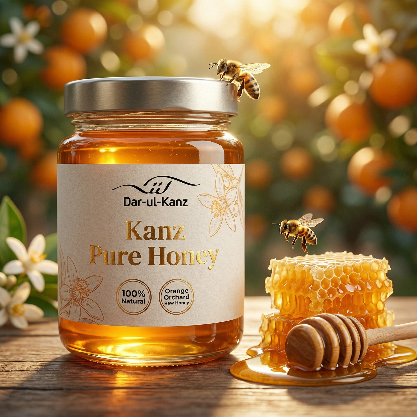 DarulKanz Pure Orange Orchard Honey