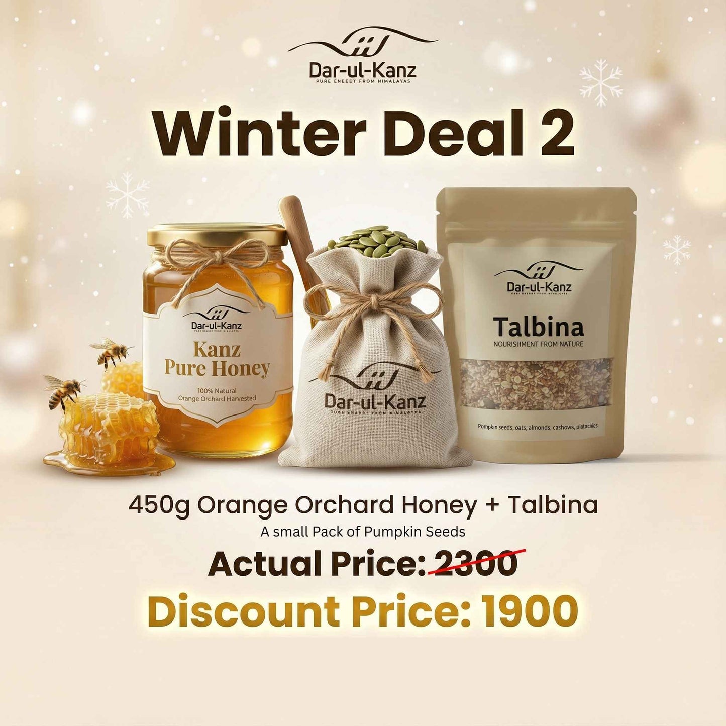 Winter Deal 2 – Orange Orchard Honey & Talbina